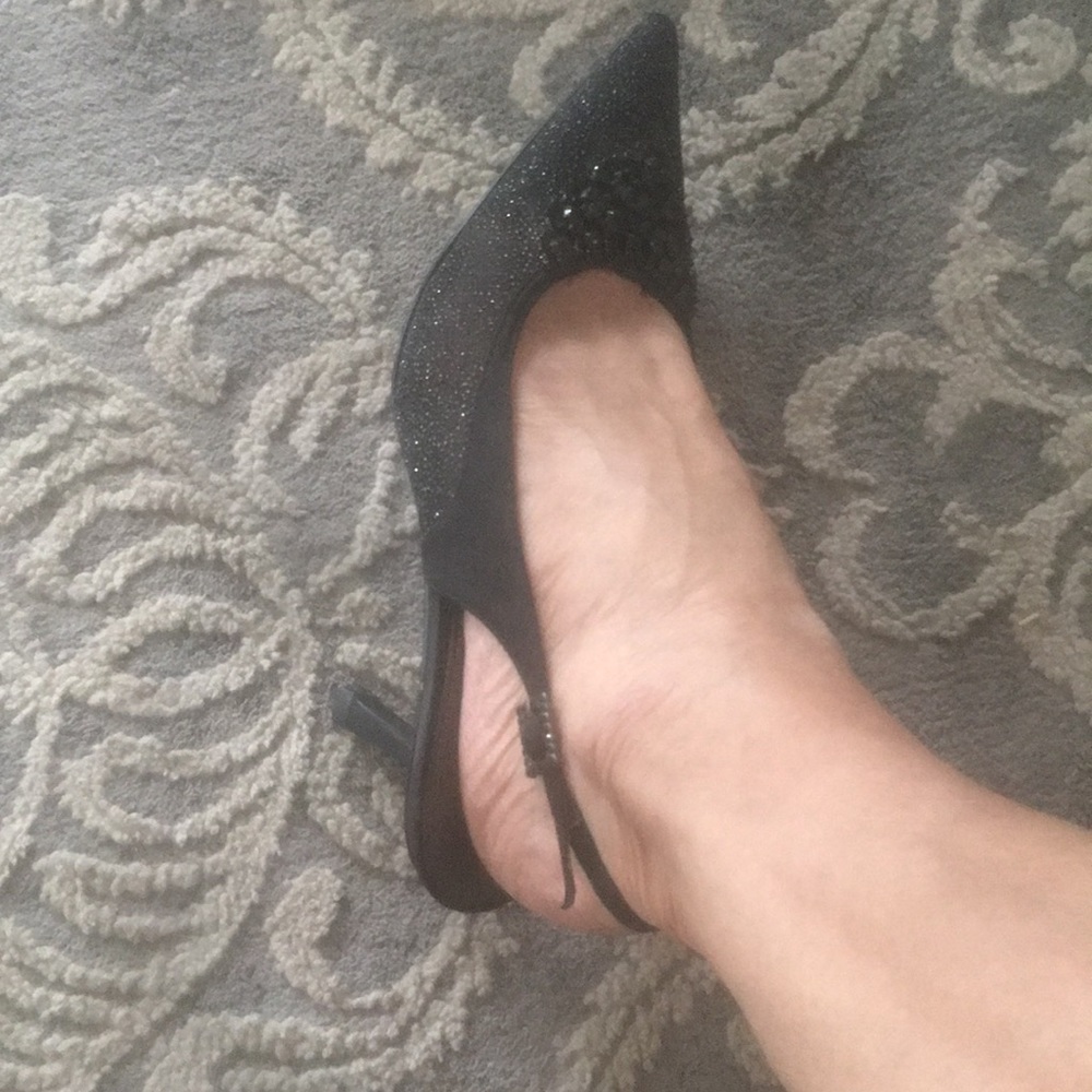 MARINELLI Special effects slingback pump 3-1/2” heels - Picture 3 of 13